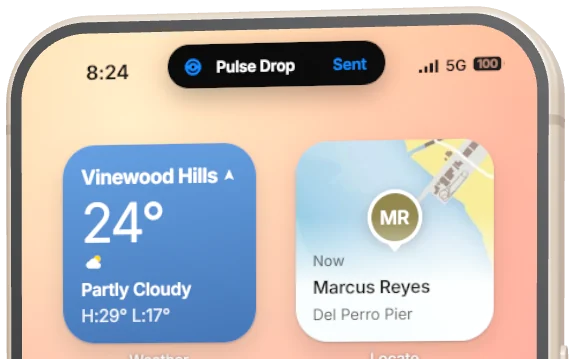 The Island reporting that a Pulse Drop was sent.
